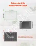 Didelės Plieninės Ventiliacijos Grotelės su Lamelėmis (83x57,2x4 cm) | Baltos Atvamzdžio Grotelės | Angai 75,5x50,5 cm - Image 2