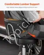 Dirbtuvių kėdė su ratukais, 51-67 cm / 136 kg - Image 3