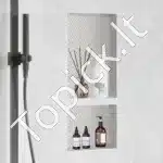 Dušo niša, 2 lygių, iš XPS plastiko, 30.48 x 71.12 cm - Image 7