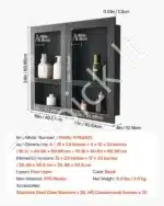 Dušo niša, 2 vnt., 40.6 x 61 x 10.2 cm - Image 7