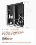 Dušo niša, 2 vnt., 40.6 x 81.3 x 10.2 cm - Image 7