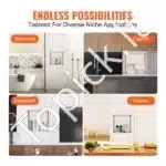 Dušo niša, iš nerūdijančio plieno, 30.48 x 30.48 cm - Image 5