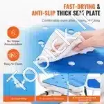 Dušo perkėlimo suolelis su 360° pasukama sėdyne, iki 180 kg - Image 4