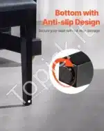 Dviejų vietų pianino suoliukas, 75 x 35.5 x 49 cm, su daiktadėže - Image 4