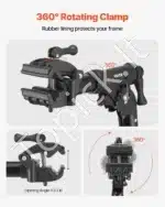 Dviračio remonto stovas / laikiklis, 38.5 kg / 103-163 cm - Image 3