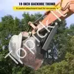 Ekskavatoriaus griebtuvas/prispaudėjas, 18 colių - Image 2