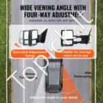 Elektriniai šildomi veidrodėliai su posūkiais, juodi, 2004–2014 m. Ford - Image 2