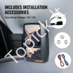 Elektriniai šildomi veidrodėliai su posūkiais, juodi, 2004–2014 m. Ford - Image 5