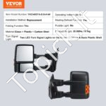 Elektriniai šildomi veidrodėliai su posūkiais, juodi, 2008–2016 m. Ford - Image 6