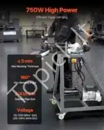 Elektrinis vamzdžių lenkimo staklės, 750W, su 6L hidrauliniu cilindru - Image 2