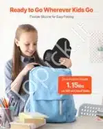 Elektroninis būgnų komplektas su 7 padais, juodas, 50x27x11 cm, su ausinių jungtimi - Image 5