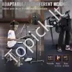 Elektroninių būgnų komplektas su 150 garsų, juodas, skirtas pradedantiesiems ir suaugusiems - Image 5