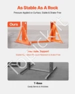 Galingas Hidraulinis-Pneumatinis Presas 20T Dirbtuvėms | 145 mm Eiga | Oranžinis H-Rėmo Plienas - Image 5