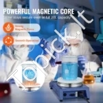 Galingas Magnetinis Maišytuvas (Mikšeris) Dideliam Tūriui – 20 L, 0–1500 Aps./Min., 280 x 160 mm - Image 2