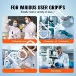 Galingas Skaitmeninis Magnetinis Maišytuvas Su Kaitinimu – 20 L, 340 °C, 0–1500 Aps./Min. - Image 5