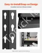 Garažo lentynos / stelažai, 5 pakopos, 81.3x40.6x159.6 cm, 907 kg - Image 6