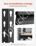 Garažo lentynos / stelažai, 5 pakopos, 91.4x40.6x181.3 cm, 907 kg - Image 6