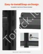 Garažo lentynos / stelažai, 5 pakopos, 91.4x45.7x182.8 cm, 907 kg - Image 6