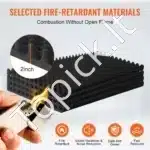 Garso izoliacinės plokštės, 2 vnt. / 1200x600x50 mm - Image 2