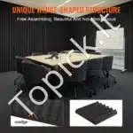 Garso izoliacinės plokštės, 24 vnt. / 30x30x5 cm - Image 4