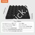 Garso izoliacinės plokštės, 24 vnt.  30x30x5 cm - Image 5