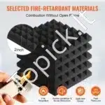 Garso izoliacinės plokštės, 24 vnt.  30x30x5 cm - Image 2