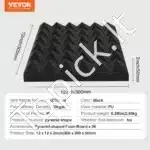 Garso izoliacinės plokštės, 36 vnt.  30x30x5 cm - Image 5