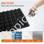 Garso izoliacinės plokštės, 36 vnt.  30x30x5 cm - Image 3