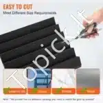 Garso izoliacinės plokštės, 36 vnt.  30x30x5 cm - Image 3