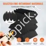 Garso izoliacinės plokštės, 4 vnt.  42x16x30 cm - Image 2