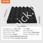 Garso izoliacinės plokštės, 48 vnt. / 30x30x5 cm - Image 4