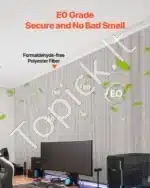 Garso izoliacinės plokštės, 5 vnt. / 120x60x1 cm, smėlio spalvos - Image 4