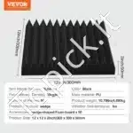 Garso izoliacinės plokštės, 50 vnt.  30x30x5 cm - Image 5