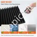 Garso izoliacinės plokštės, 50 vnt.  30x30x5 cm - Image 3