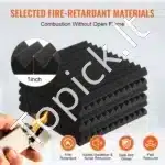 Garso izoliacinės plokštės, 52 vnt.  30x30x2.5 cm - Image 2