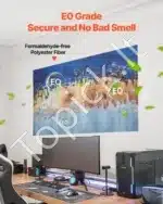 Garso izoliacinės plokštės, 6 vnt.  60x60 cm, tapybos imitacija - Image 4