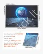 Garso izoliacinės plokštės, 6 vnt. / 60x60 cm - Image 7