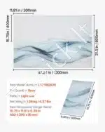 Garso izoliacinės plokštės, 8 vnt. / 120x80 cm - Image 7