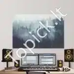 Garso izoliacinės plokštės, 8 vnt. / 40x30x1 cm, miško motyvas - Image 8