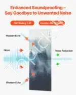 Garso izoliacinės plokštės, 8 vnt. / 40x30x1 cm, miško motyvas - Image 2