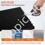 Garso izoliacinės plokštės, 80 vnt.  30x30x2.5 cm - Image 3