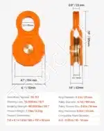 Gervės skriemulio blokas, 15 t / 30 t - Image 6