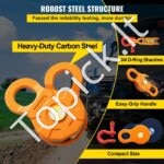 Gervės skriemulio blokas su kabliais, 2 vnt. / 11 t / 20 t - Image 4