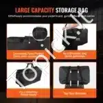 Gitaros pedalboardas su dėklu, 508 x 280 mm, aliuminio lydinys - Image 5