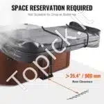 Hidraulinis SPA baseino dangčio keltuvas, reguliuojamas aukštis 84,8-105,4 cm, skirtas kubilams ir hidromasažiniams baseinams - Image 5