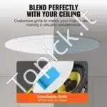 Įleidžiami lubiniai garsiakalbiai namų kinui, 20 cm, 200 W - Image 3