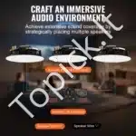 Įleidžiami lubiniai garsiakalbiai namų kinui, 20 cm, 200 W - Image 5