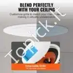 Įleidžiamų garsiakalbių komplektas 4 vnt, 20 cm, 100W, baltas - Image 3