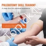 Injekcijų Rankos Modelis, Flebotomijos Rinkinys – Realistinė Veninė Punkcija, PVC, 56 x 13 x 7 cm - Image 2