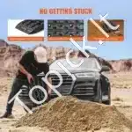 Ištraukimo lentos purvui / sniegui, 2 vnt., juodos - Image 4